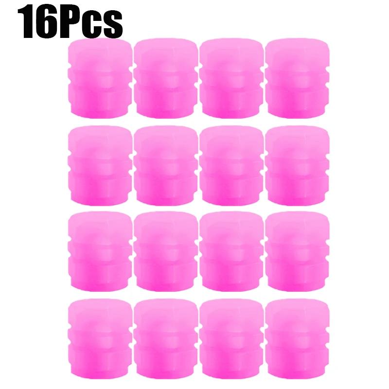 Luminous Valve Caps Fluorescent Night Car Tire Valve Caps Motorcycle Bike Glowing Decor Wheel Nozzles Tyre Cap Car Accessories Stem Caps1