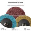 20-Piece Sanding Disc Set for Grinding, Polishing, Rust Removal, and Deburring - Black Diamond Non-Woven Flap Discs