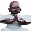 Buddhist Figurine Ceramic Monk Statue for Home And Office Decor