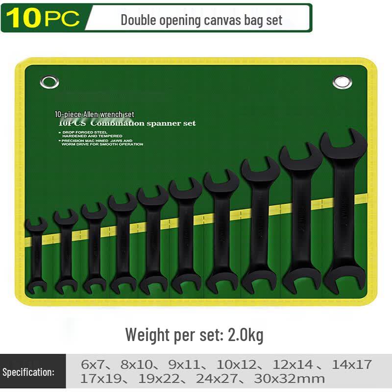 Guanshi Open-End Wrench Set