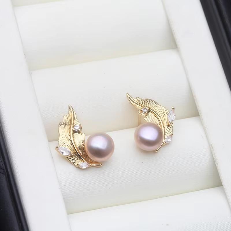 

Small Freshwater Natural Pearl Earrings Woman,Silver 925 Stud Earrings With Pearls Jewelry Wife Mother Mother Gift White Black