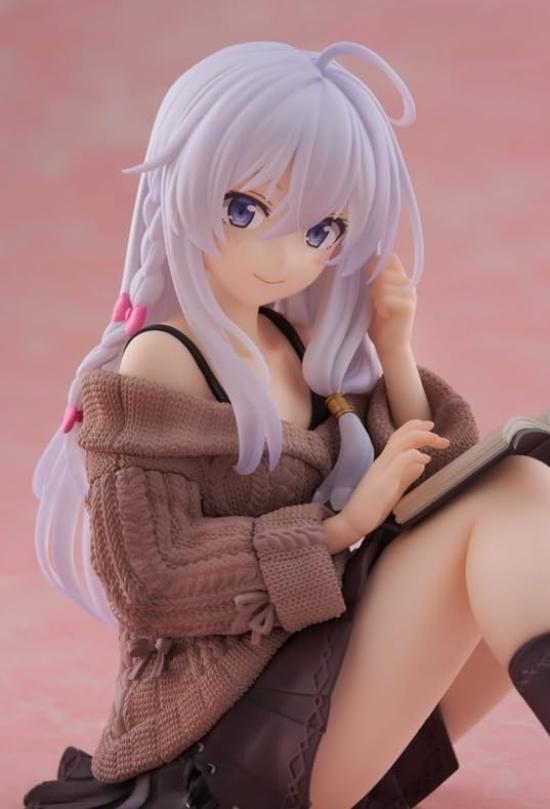 Elaina Figure Casual Clothes Ver. Desktop Cute Wandering Witch: The Journey of Elaina Official Approx. 13cm