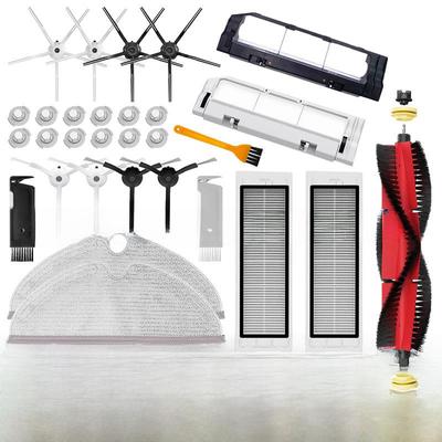 Compatible Accessories for Xiaomi Roborock S5/S55/S6/T6: Main Brush, Side Brush, Filter, Cloth