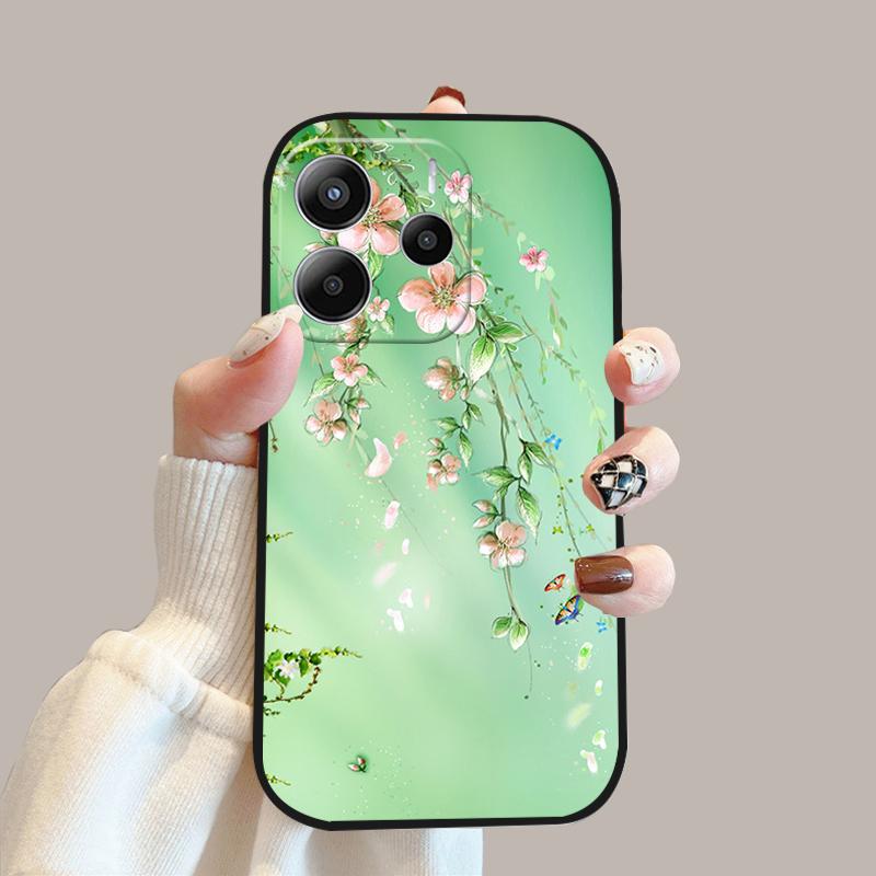 Für Redmi Note 14 5G Weiche Hülle 24094RAD4G Silikon TPU Handy Rückseite Abdeckung Para Für Redmi Note 14 4G Handy Schutz Stoßfänger Fundas