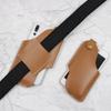 Belt Bag Brown Black PU Leather Mobile Phone Bag Phone Wallet Belt Waist Bag Phone Waist Bag