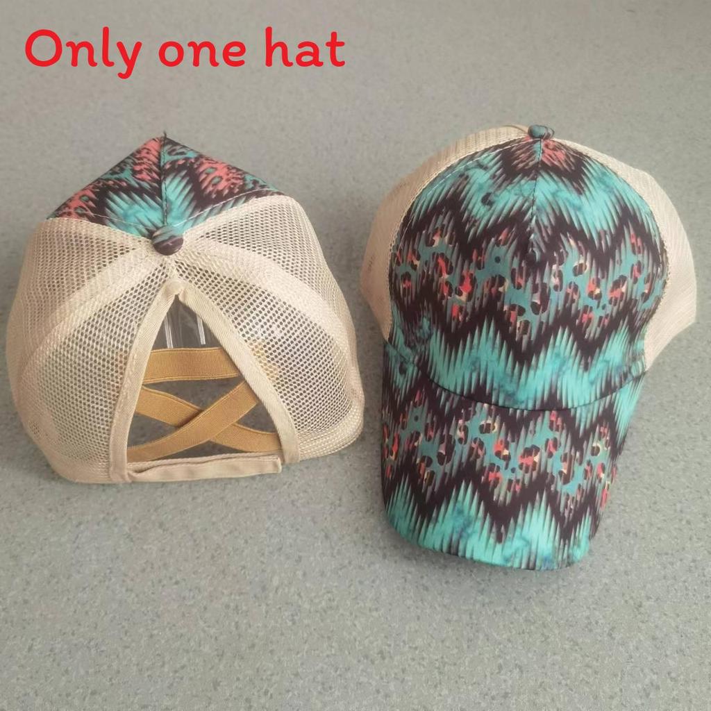 

Cotton Baseball Cap With Colorful Graffiti Prints For Summer Outdoor Activities Wave Stripes