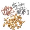 200 Stück 100 Stück Edelstahl Biegeringe 3-10 mm Offene Sprengringe Halskette Armband Goldfarbe Verbinder für DIY Schmuckherstellung