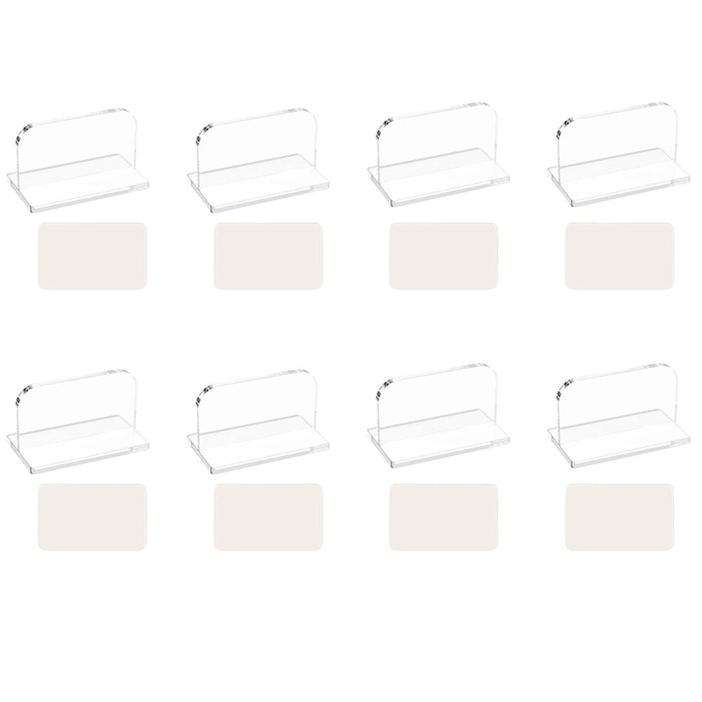 4/8Pcs Acrylic Aquarium Lid Handles Transparent Fish Tank Lid Handle Adhesive Glass Lid Handle Replacement Aquarium Accessories