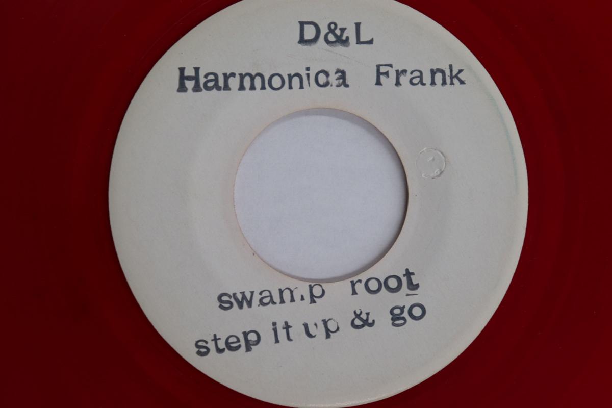 

7inch Record HARMONICA FRANK FLOYD - Swamp Root / Step It Up And Go 001 D&L US Blues Used