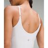Lululemon Align  CroppeD Cami Tank Top  Light Support  C D Cup White
