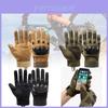 Tactical Black Half Finger Gloves For Outdoor Sports Durable Anti-slip Protection For Cycling And Fitness
