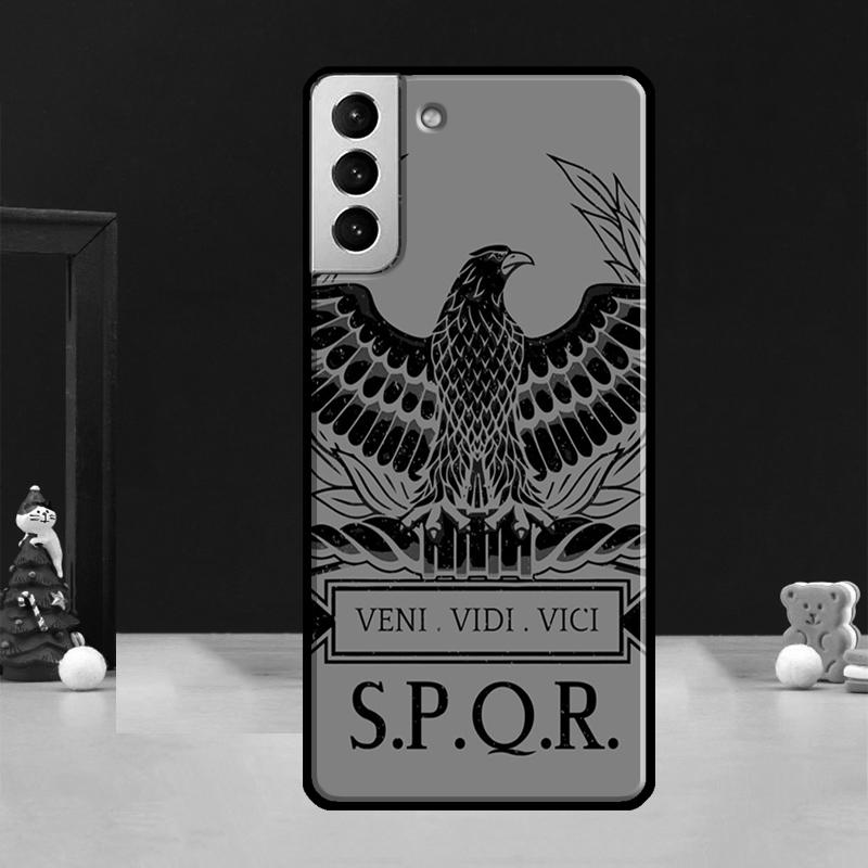 SPQR Roman Imperial Legion Fundas For Samsung Galaxy S23 S20 FE S21 FE S22 Ultra Note 20 S10e S8 S9 S10 Note 10 Plus Case
