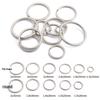 DIY Jewelry Accessories: Thickened Stainless Steel Keyring and Storage Ring