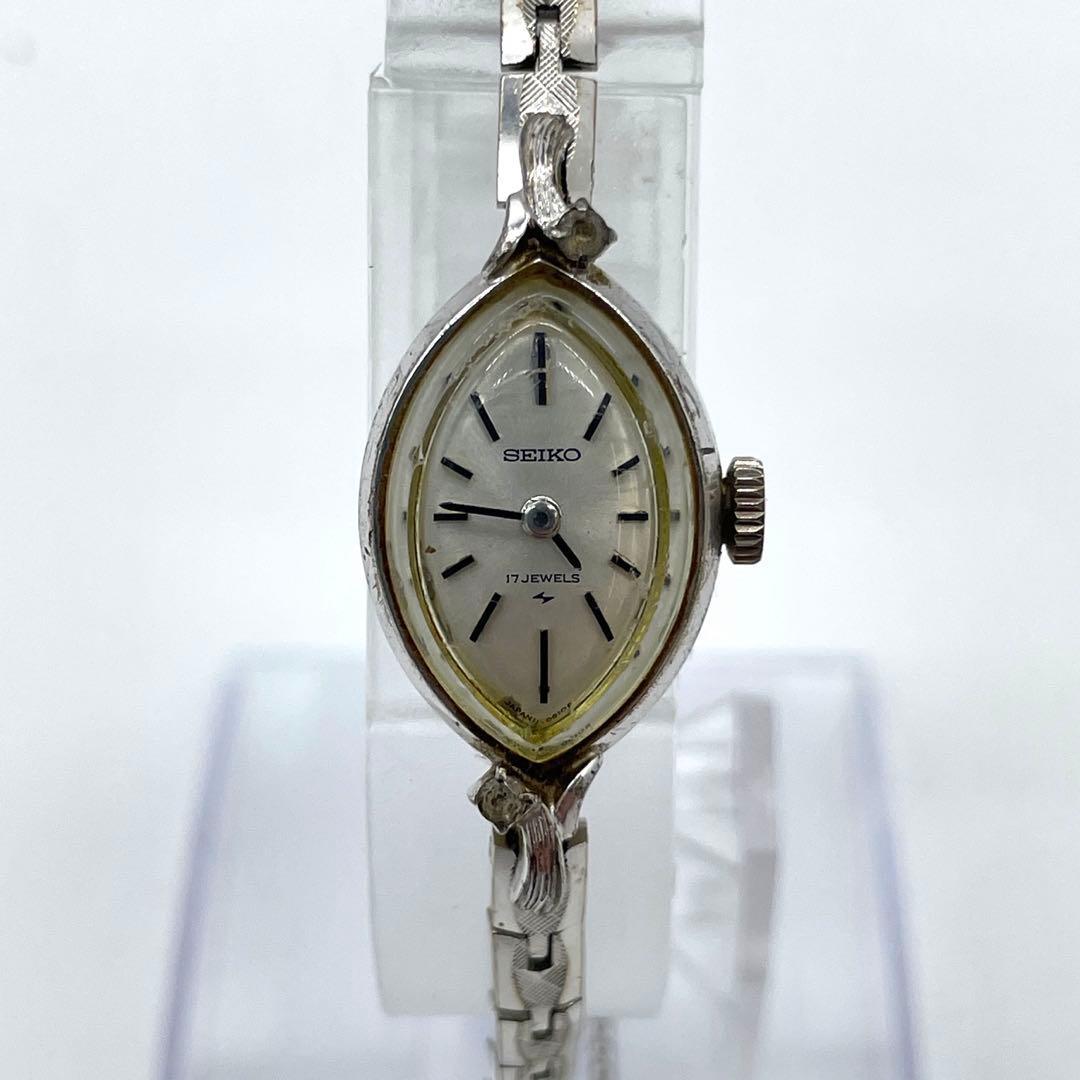 Used SEIKO Manual winding watch 17JEWELS Ladies Vintage