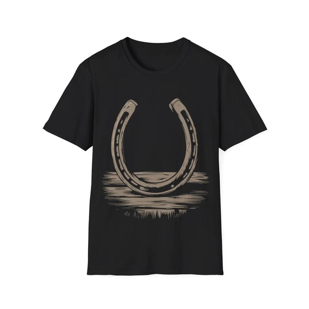 Id Rather Be At The Barn Tshirt Horse Riding Gift Equestrian Tee Short Sleeve Crew Neck Top For Summer Spring Clothing