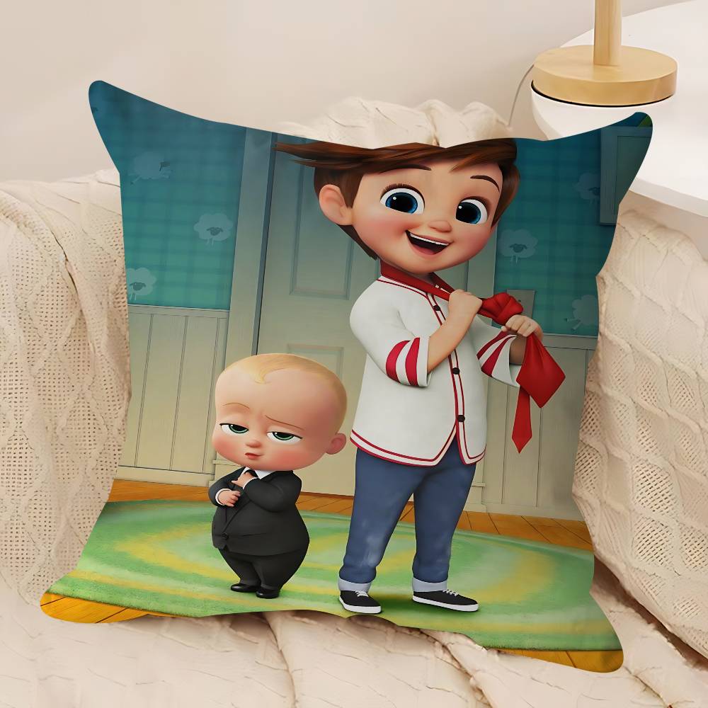 

Funny Baby Boss Decorative Room Aesthetics Pillow Case Home Decor Bedroom Sofa Bed Couch Pillow Cover 45x45 20x20Inch
