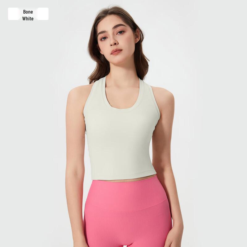 

Lilang Women s Naked Feel Racerback Sports Crop Top