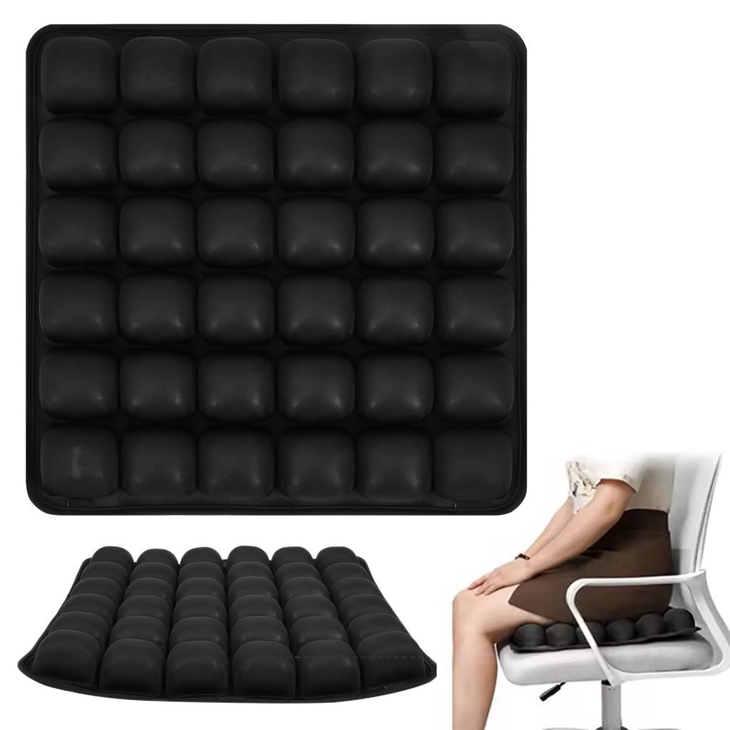 Air Bags Travel Cushion Lightweight Breathable Travel Seat Cushion High Rebound Pressur Portable 3D Air Cell Seat Cushion
