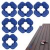 1/4/6Pcs Thickened 4-in-1 Multi-Size Deck Spacer Tool Decking Board Spacers  Lawn Garage Garden
