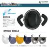 LEAD Motorcycle Helmet Jet Street Alice Small Low Ivory Women's QP-2 - Women's Free (Head circumference less than 55cm~61cm)
