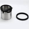 1800ML Capacity Coffee Knock Box 60.8oz Capacity Coffee Grounds Container  For Coffee Shops