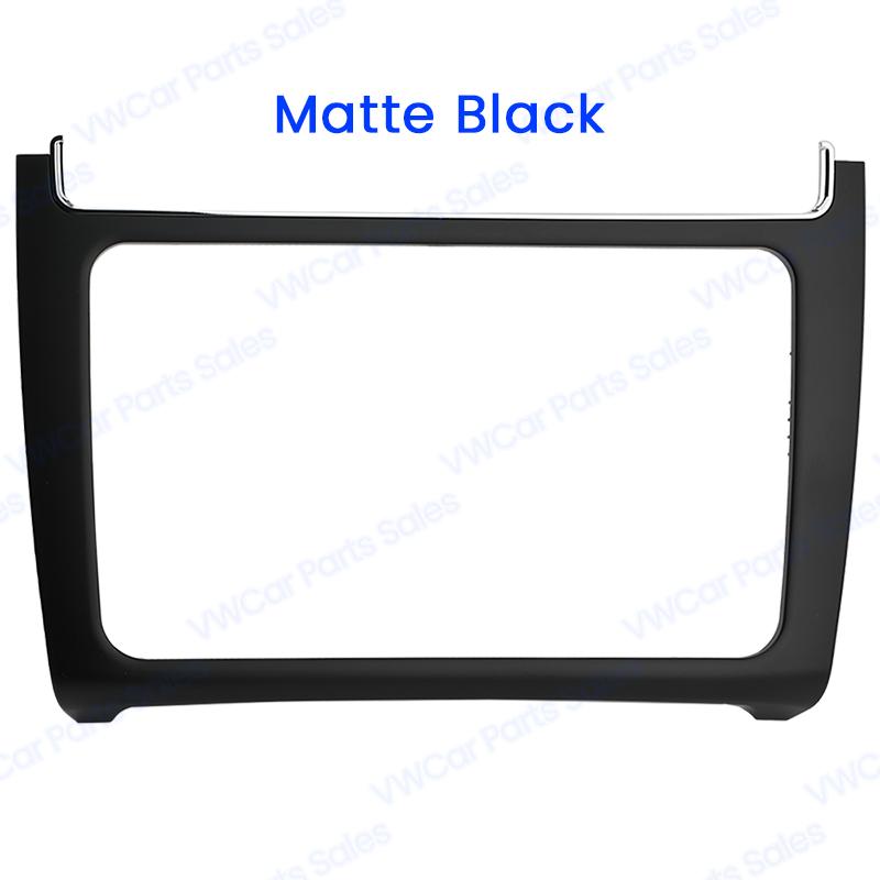 For VW MQB POLO 6C 6R 2014-2017 Car Radio Trim OEM MIB Frame Headunit Screen Bezel CD Plates Decorative Panel
