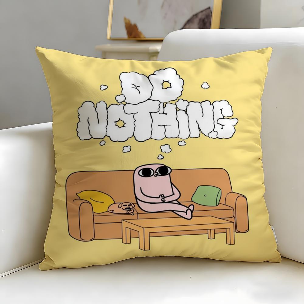 

Stylish Kketnipzable Cushion Cover Soft EasyWash Pillow Case Versatile for Couch Bed Travel and Office 30X30cm