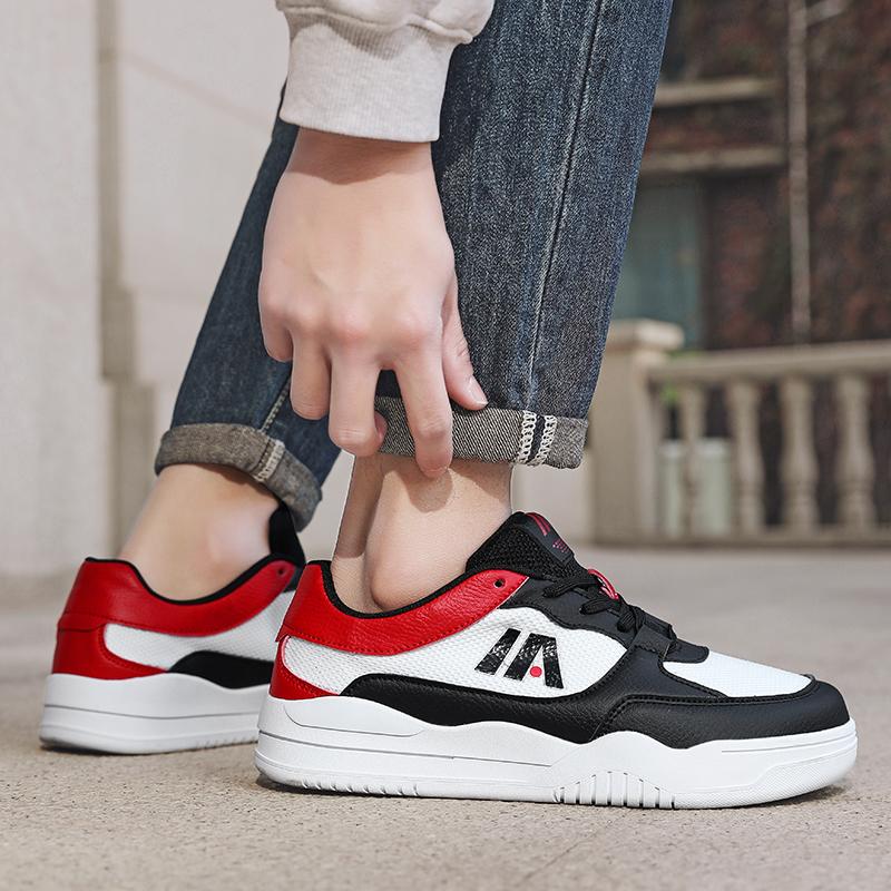 Wide Toe Box Sneakers for Men Breathable Mesh Casual Sports Shoes Plus Size 39-48 Board Shoes Anti-slip Soft Sole