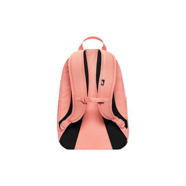 Nike Hayward Large Logo Strap Fabric Backpack Unisex Backpack Light-Pink Light-Coral Root-Brown DV1296-824