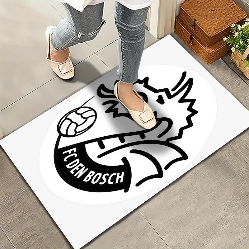 Fc Den Bosch Carpet Rug for Living Room Bedroom Home Sofa Decoration,Kids play Nonslip Floor Mat