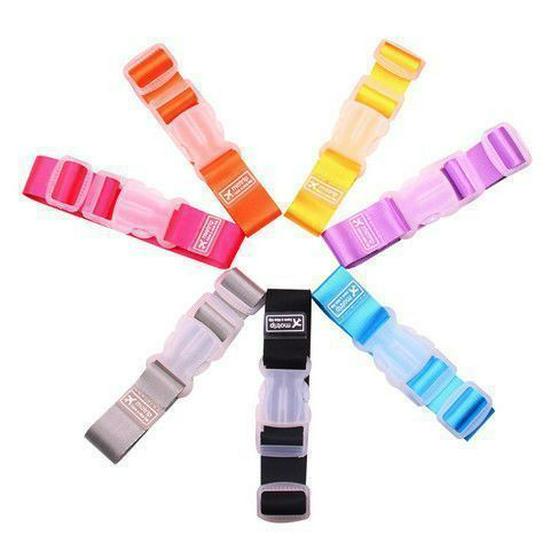 Luggage Anti-Loss Fastening Strap with Buckle Clip for Travel