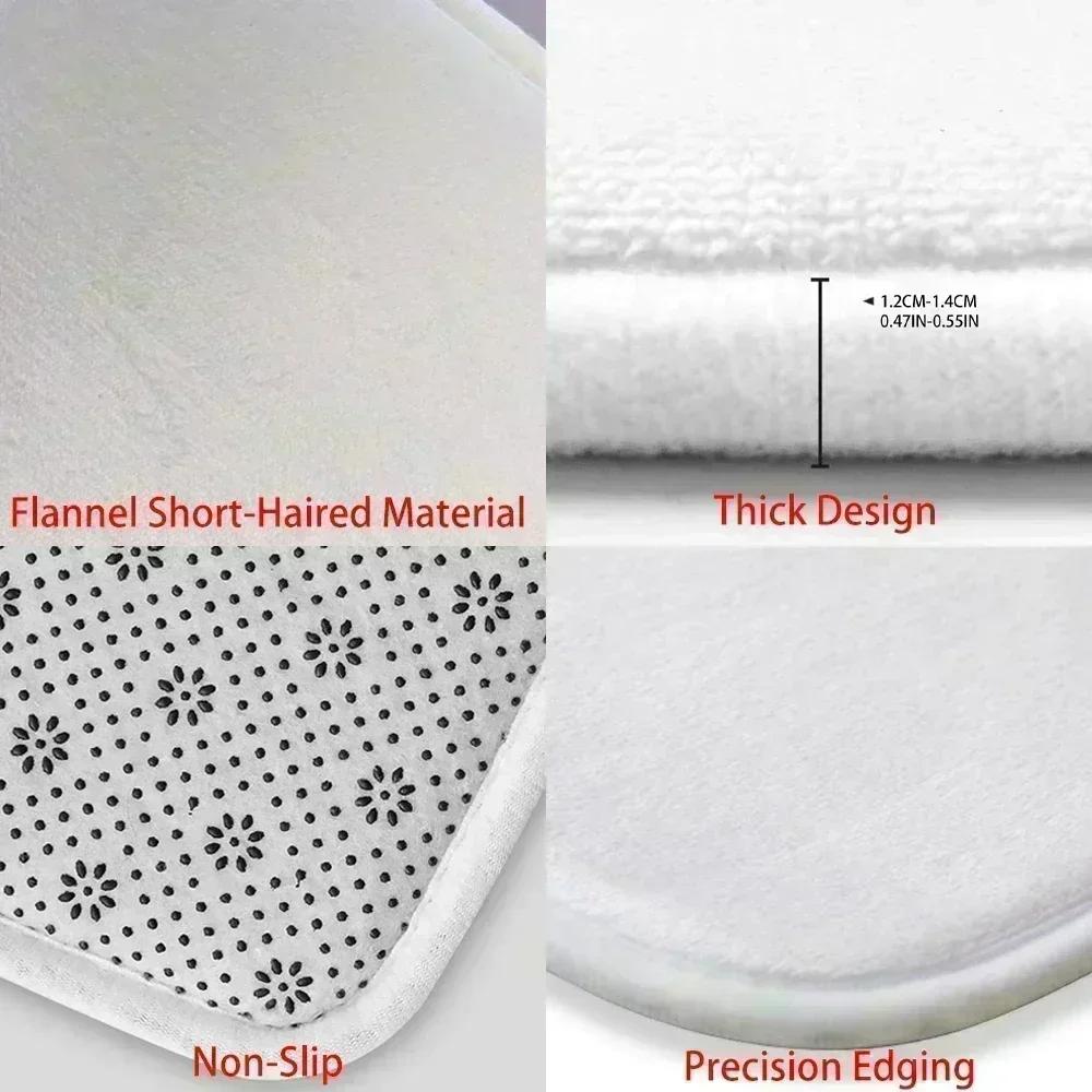 Junji Ito Art Fear Carpet for Living Room Bedroom Table Decor Yoga Area Rug Kitchen Kid Un-slip Floor Mat Alfombra Birthday Gift