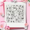 Flower Wall Silicone Clear Seal Stamp DIY Scrapbooking Embossing Photo Album Decorative Paper Card Craft Decoration
