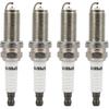 ECCPP Spark Plug Platinum Iridium Fit for Acura for ILX 2013-2015,for Honda for Civi 2006-2015 Replacement for 6619 (4 Spark Plugs)