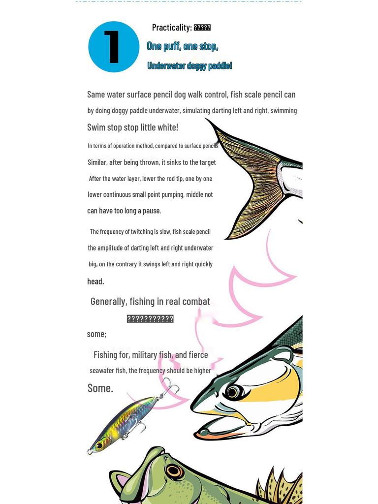 Bluefin Tuna Sinking Pencil: Ultimate Underwater Casting Lure for All Fish Layers, Perfect for Bass and Catfish.