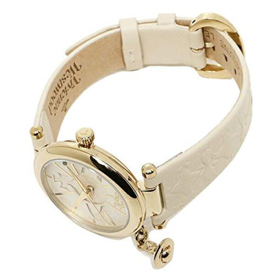S hodinkami VIVIENNE WESTWOOD White [Vivienne Westwood] Dámské hodinky, Orb, 32mm, Přívěsek, Quartz, VV006WHWH, [Použité]