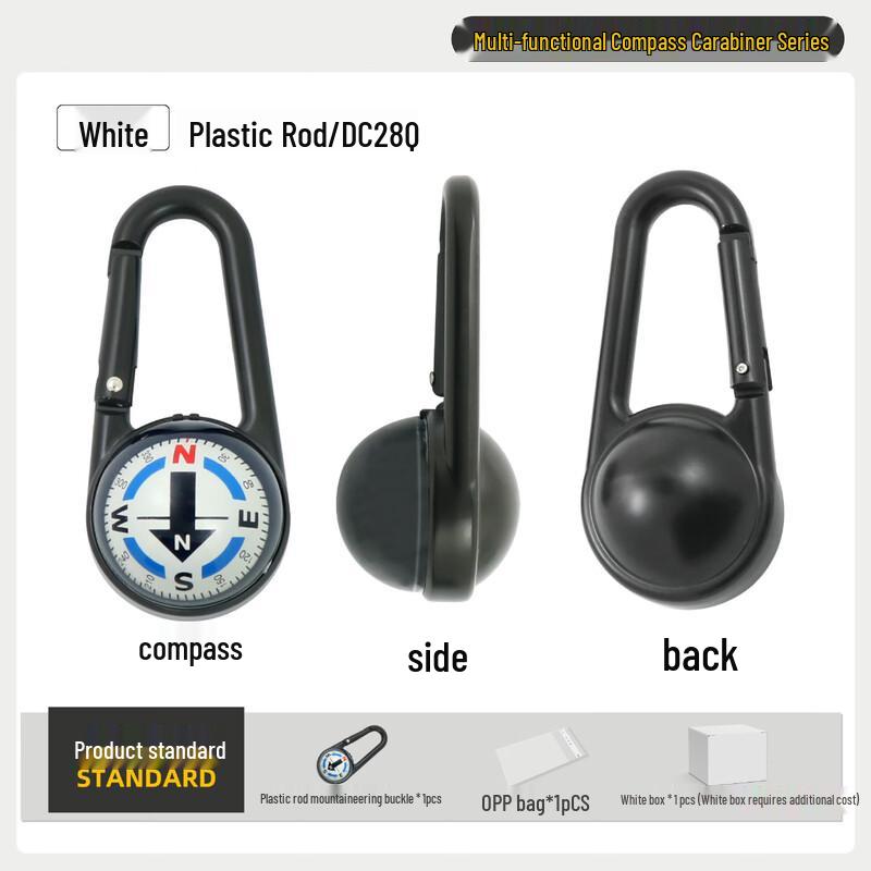 OEING Outdoor Carabiner Compass One Size