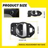 2X Left Driver Side Ide Interior Door Handle For 2006 07-2011 Chevrolet HHR K