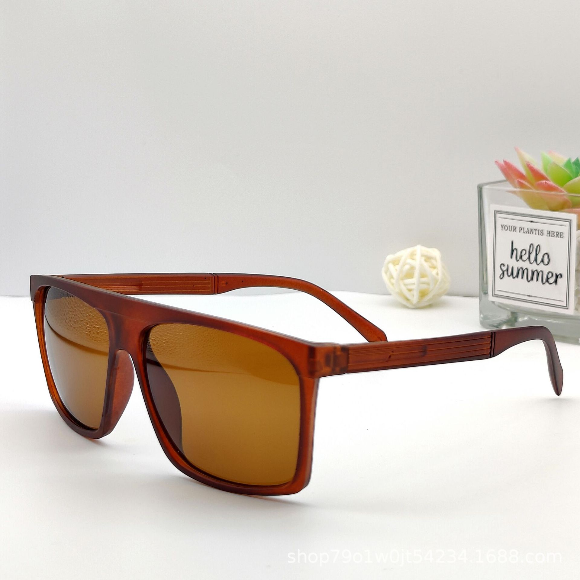

Summer Women S Polarized Sunglasses Sun Protection Uv Protection Plastic Sunglasses Black Glasses Factory