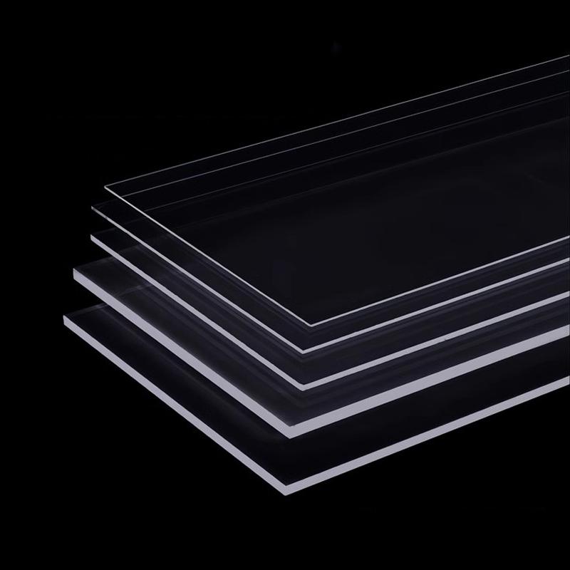 1-10Pcs High Transparent PVC Sheet Clear Plastic Plate Thickness 0.2-4mm For DIY Handmade Model Material Processing Accessories