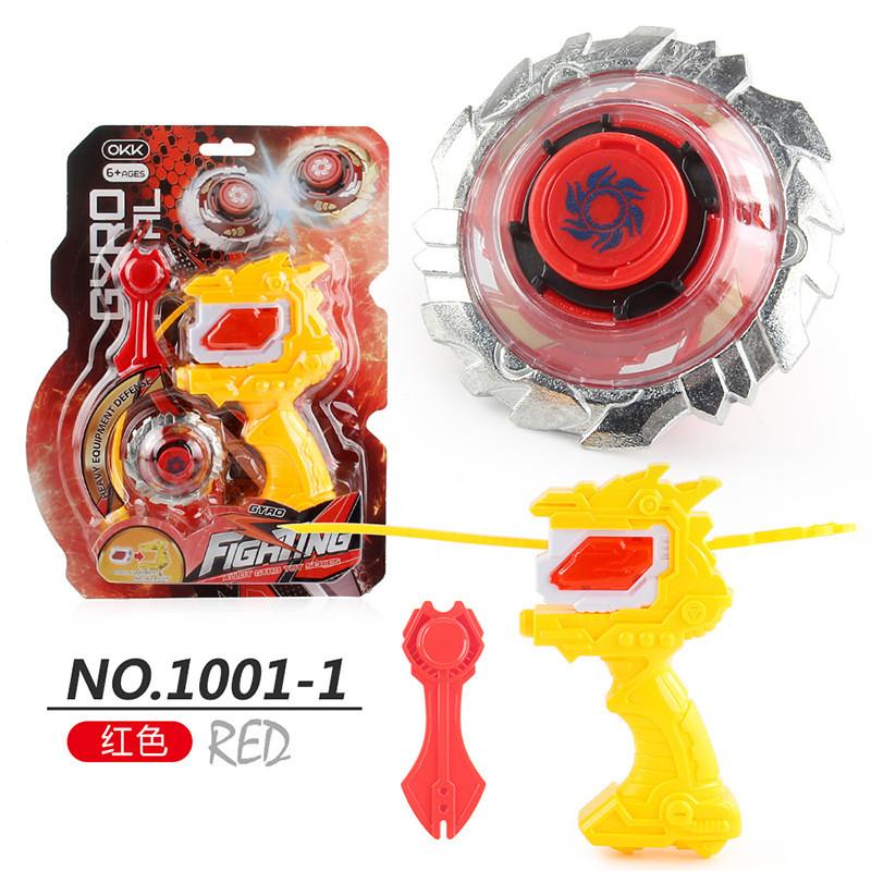 Потрясающий набор металлических блейдов с подсветкой для максимального спиннинга красный