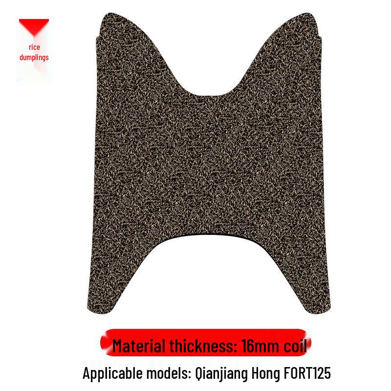 Waterproof Footrest Silk Ring Pad for Qianjiang FORT125 Hong Scooter QJ125T-6J/K