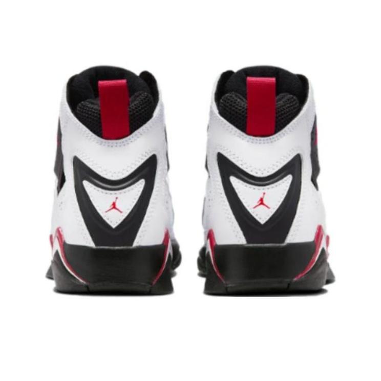 New Jordan True Flight White/Varsity Red Black GS 343795-160