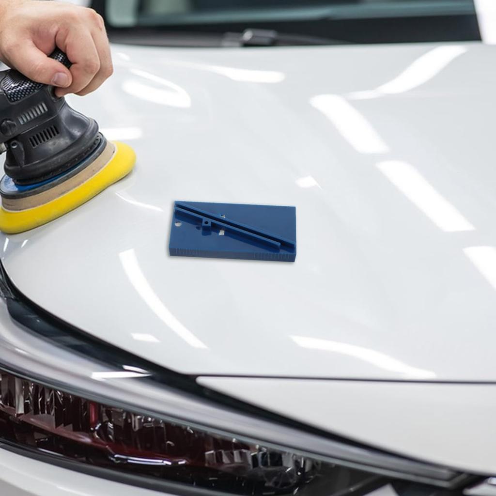 Window Tint Tools 3-Piece Vinyl Wrap Edge Sharpener and Hard Card Squeegee for Car Wrap Repair Smoothing Edges Abrasion Tool 3.74X1.77X0.59In