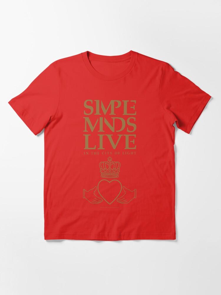 Simple Minds Simple Minds - Live In the City of Light Logo Essential T-Shirt