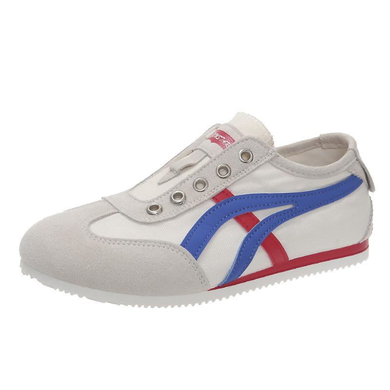Flat-bottomed Forrest Gump Training Shoes Women's Shoes 2025 Summer New Shoes One-pedal Lazy Sports Shoes Versatile Canvas Shoes