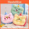 Birthday Hat Cat Lattice Pattern Plush Toy Cushion Cartoon Bedroom Decoration