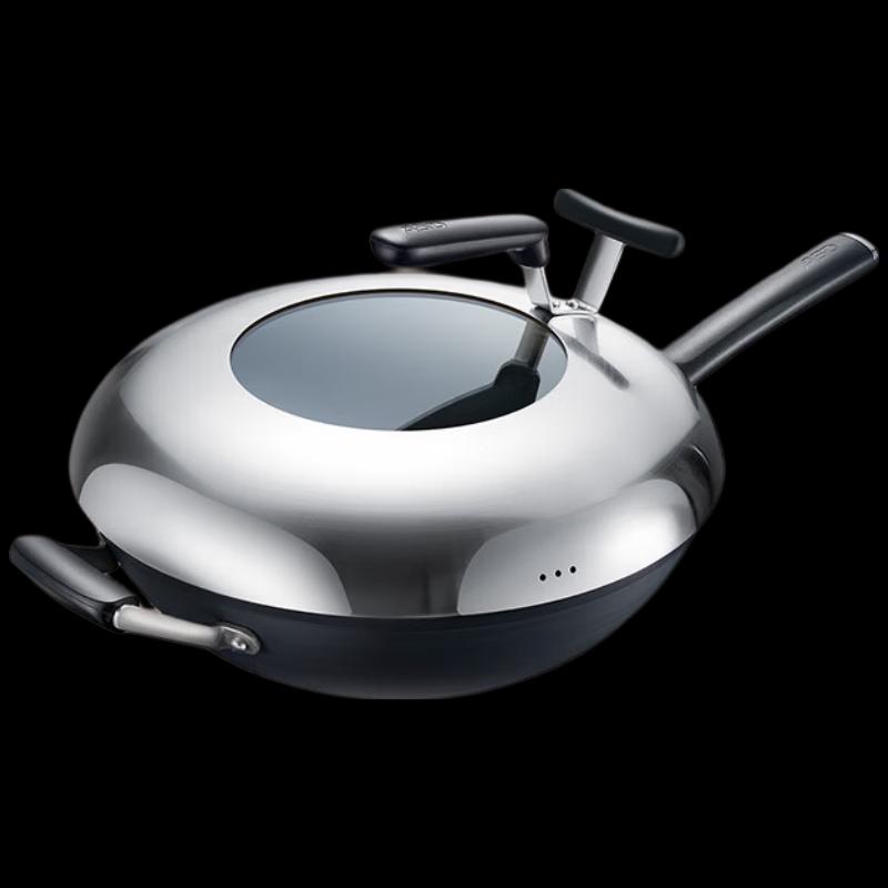 ASD 34cm Fine Iron Wok