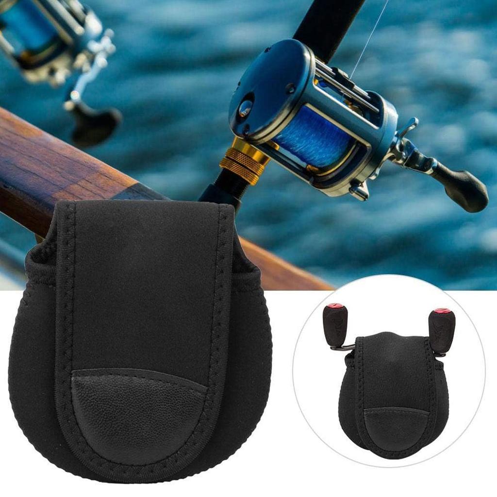 Spinning Reel Reel Reel Baitcasting Reel Spinning Black Case, Pouch, Cover, Cover, Protective, Reel, Size,
