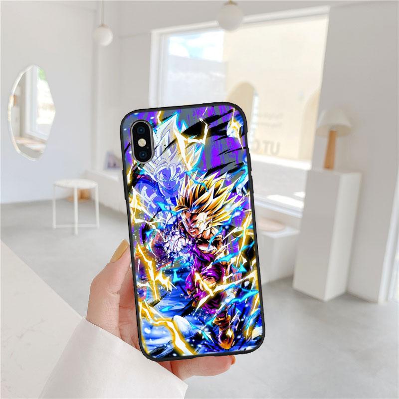 

LO32 Dragon Ball Soft Shell Phone Case for iPhone SE X XS XR 11 16E 17 Pro Max Air 8 7 6 6s Plus iPhone X